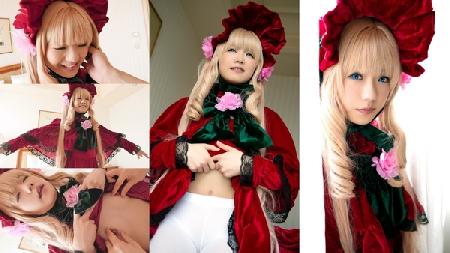 【究極のアリス割り引き】ローゼンメ●デンの真紅が薔薇のように美しいオマンコな大人のお遊びに前戯で痙攣イキ中出しセックスです！